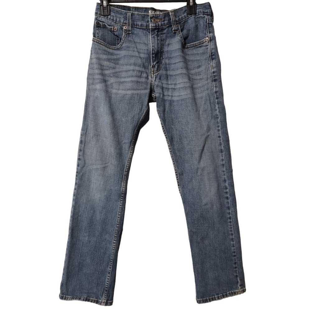 Signature By Levi Strauss S61 Jeans Mens 29x28 Relaxed 5‎ Pocket Blue Denim